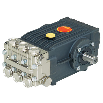 Plunger Pump, HTS Emperor 47HT Series Triplex, 3.2GPM, 2300PSI, 1125RPM, Solid Shaft Pulley Drive, General Pump HTS2212S