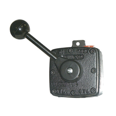 Rotary Disk Valve, 3/8in Port, 4-Way, 3-Position