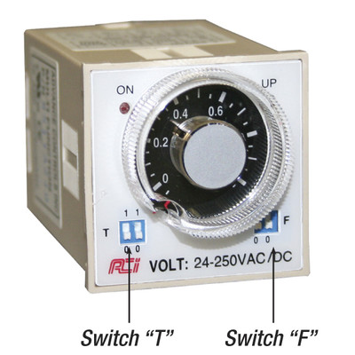 Timer for Rocket Vacuum, 24-240VAC