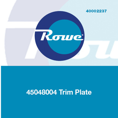 Trim Plate, Bill Acceptor and Coin Cup