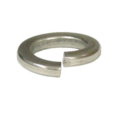 Washer, Split Lock 5/16in, Zinc Plated Steel, Pack of 100