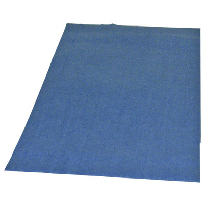 Blu-Sham Fiber Paper Reusable Towel, 13in x 24in, Blue, Flat Packed, B250, Vending Pack of 250