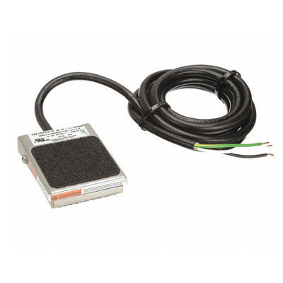 Foot Switch, 125VAC, 8ft Cord 18/3 Gauge