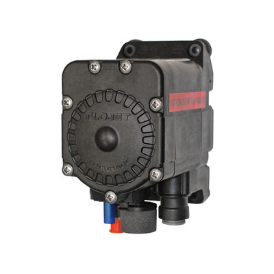 Pump, Diaphragm Santoprene 1/2in Push Lock 5GPM 100PSI, Flojet G575145 