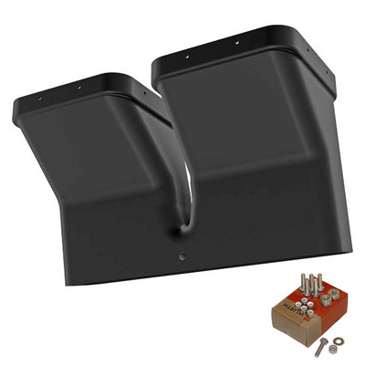 Duck Bill Blower Twin-Nozzle Black Kit