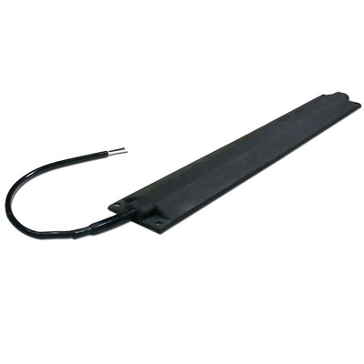 Floor Switch, 5in W x 32in L, 20ft Lead, SPST Normally Open 24VAC/VC, Black, Recora N32020