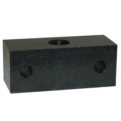 UHMW Bearing Block for Hanna HMB100 Mitter, 1in Bore