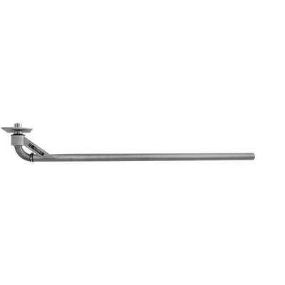 Air System Boom Ceiling Mount 360° Rotation LU-D Series, 5ft 3in L, Stainless Steel Polished, Top Connection 2in, Mosmatic 60.313