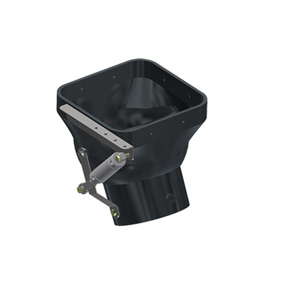 Flip Round Nozzle Assembly, Black