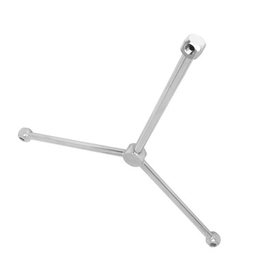 Turbo Rotor Arms TKA-3w3, G3/8 Metric 1/4in FPT Inlet, Three Nozzle Outlets,14in Dia. Mosmatic 82.770