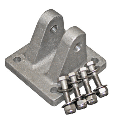 Female Clevis Double Eye Bracket Mounting Kit with 3/8in Hole x 2-1/4in for Sonnys 2K14 Top Brush