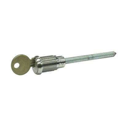 Threaded Screw Extension Lock with 2 Keys, 4-3/4in L, Medeco
