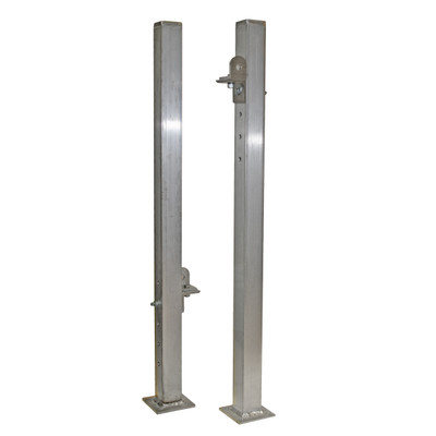 ES100 Photo Eye Entrance Stands, Aluminum, Set of 2