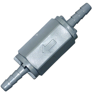 Check Valve, 1/4in Barb x 1/4in Barb, 125PSI, PVC, Specialty 5721390