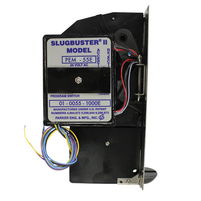 Slugbuster 2 Model P55LDEZ, Quarter/Token Acceptor, 3in Face, Long