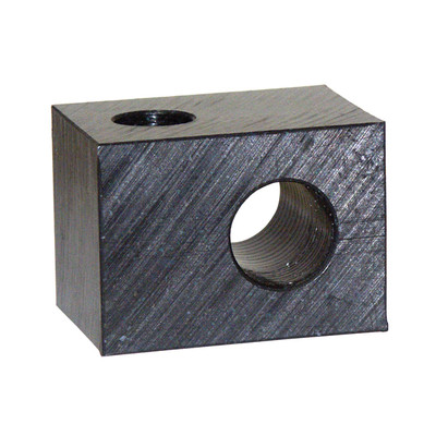 UHMW Bearing Block for Hanna Mitter HMB200, 1in x 3/4in Bore
