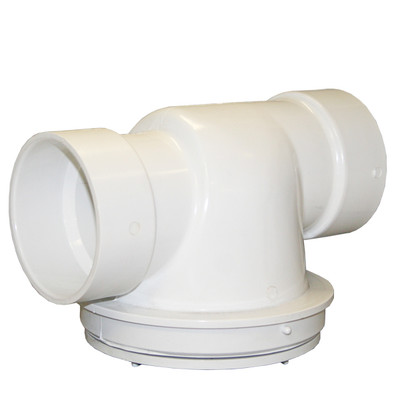 Vacuum Socket Swing Check Valve, 4in Slip Socket, SCH40 PVC