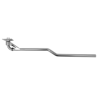 Air System Boom Ceiling Mount, 360° Rotation LU-2-DZ Series, 5ft 1in L, Stainless Steel Polished, Top Connection 2in, Mosmatic 60.326