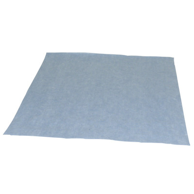 Blu-Sham Fiber Paper Reusable Towel, 22-1/2in x 24in, Blue, Flat Packed, B501, Vending Case of 150