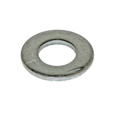 Flat Washer SAE, 5/16in, Zinc-Plated Steel, Grade 5, 31NWSA0Z, Pack of 100