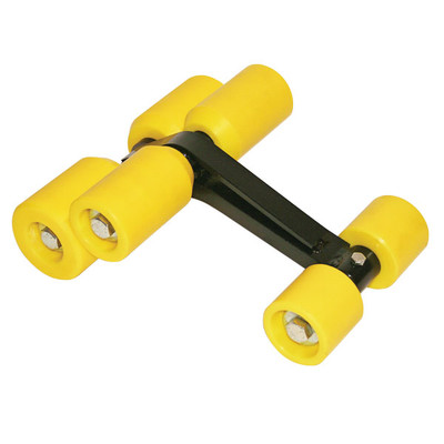 Roller Assembly, Mid 6-Wheel #3 Idler Wheels with Spacers for Sonnys Over-Under Conveyor