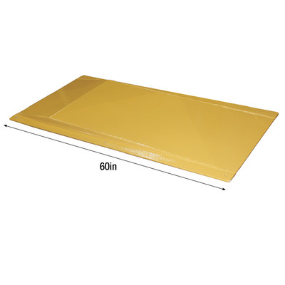 Kick-Off Plate, 5/16in Thick, Steel for 5ft Conveyor Sonnys