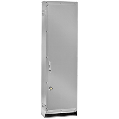 Laurel Metals Mechanical Drop Shelf Vender, Single Column, 24 Shelves Capacity, Single Coin, $0.50 - $3.00, Stainless Steel