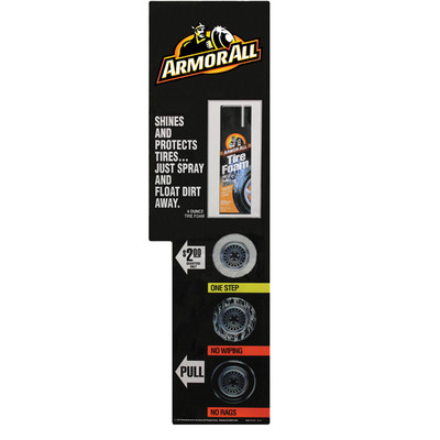 Armor All Decal for Tire Foam 4oz Can
