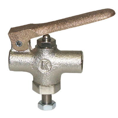 Flow Control Valve with Trigger Handle, 1/4in FPT, Stainless Steel, Kingston Valve 258