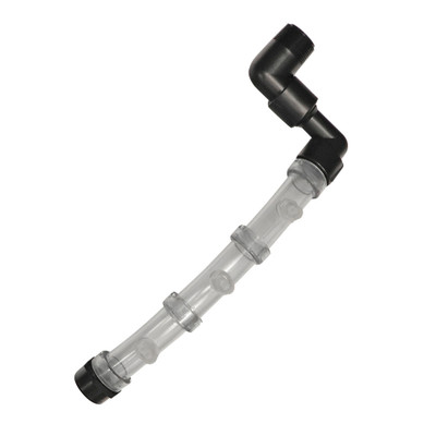 V-Jet Banana with Dual 90° Elbow and 20017009 4-Segment Banana Assembly with Dual 90° Elbow