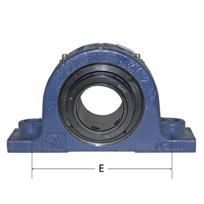 Pillow Block Bearing, 2-Bolt, 1-1/2in Shaft Dia. Timken
