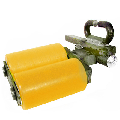 Roller Assembly, 2-Wheel with Log Carrier Links for Flapan Surface Conveyor CSF-LOG