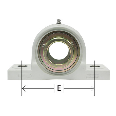 Pillow Block Bearing, 2-Bolt, 1-1/2in Shaft Dia. Thermoplastic AMI