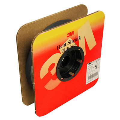 Heat Shrink for Tubing, 1in I.D. x 0.5in Dia. x 50ft L Roll, Black