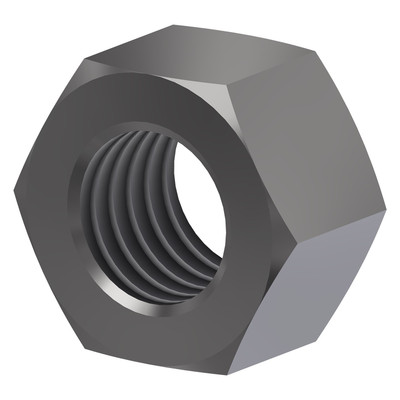 Hex Nylon-Lock Nut, 1/2-13, Stainless Steel, 50CNNES, Pack of 50