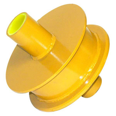 Take-Up Narrow Drum with Plastic Bushings, 2in Stationary Shaft for Hanna Conveyor and D81X, D88K and D667 Chain