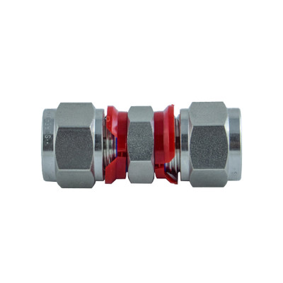 Union Tube, 1/2in Tube x 1/2in Tube, Stainless Steel, Mako