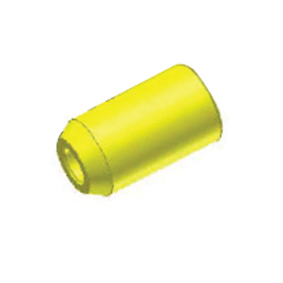 UHMW Roller Wheel, 2-1/4in Dia. x 4in Poly