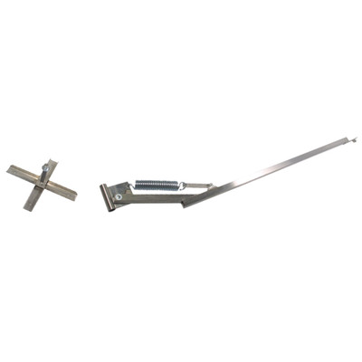 360° Boom Spider Mount Assembly, 72in L, Stainless Steel, Dralco, D360-SP-SS