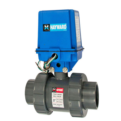 EL ACT PVC True Union Ball Valves, 2in SXT Hayward, PurClean 506H620