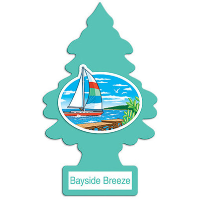 Little Trees Air Fresheners, Bayside Breeze, Vending Pack 72 pcs