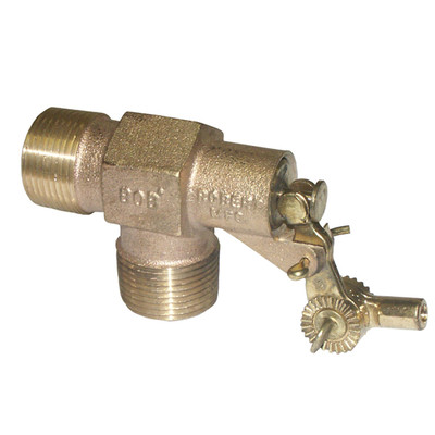 Bob Float Valve, 3/4in MPT, 21GPM @35PSI, Brass, RMC R400-3/4