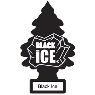Little Trees Air Fresheners, Black Ice, Vending Pack 72 pcs
