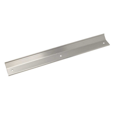 Tire Seal Hinge, 23in L with Holes, Anodized