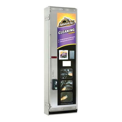 Laurel Metals 1-Column Electronic Drop Shelf Vender with Coin Acceptor IDX MA-800, 18 Shelves