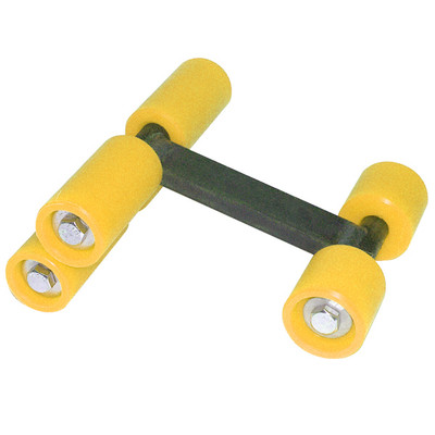Roller Assembly, Low 6-Wheel #3 Idler Wheels with D88K Triangle Plates for Hanna