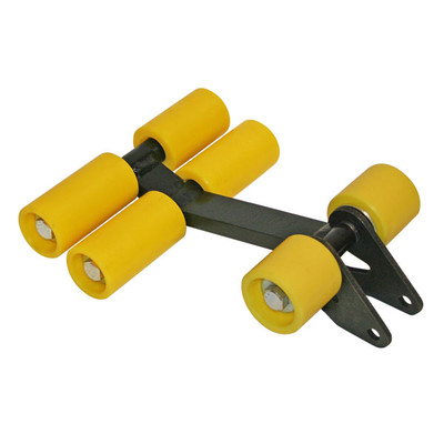 Roller Assembly, Tall 6-Wheel #2 Idler Wheels with D81X Triangle Plates for Hanna