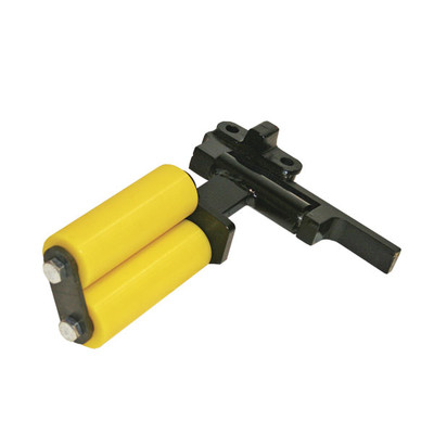Roller Assembly, 2-Wheel Poly 2in Roller with BRH188 Carrier Links for Hanna Surface CSBT