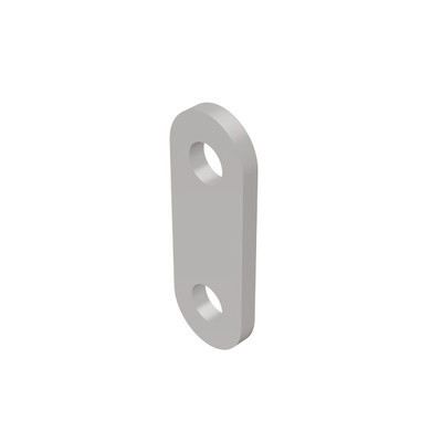 Retainer End Plate, 2in Dia. Wheels on Hanna 2 Wheel Surface Conveyor Roller