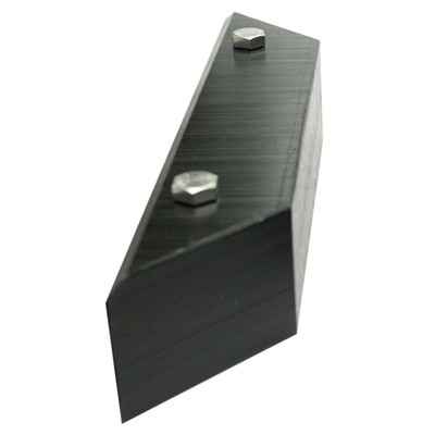 UHMW Chain Guide Block with Hardware